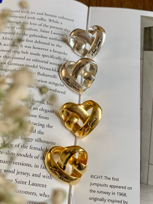 Âme Soeur Mini Heart Earrings