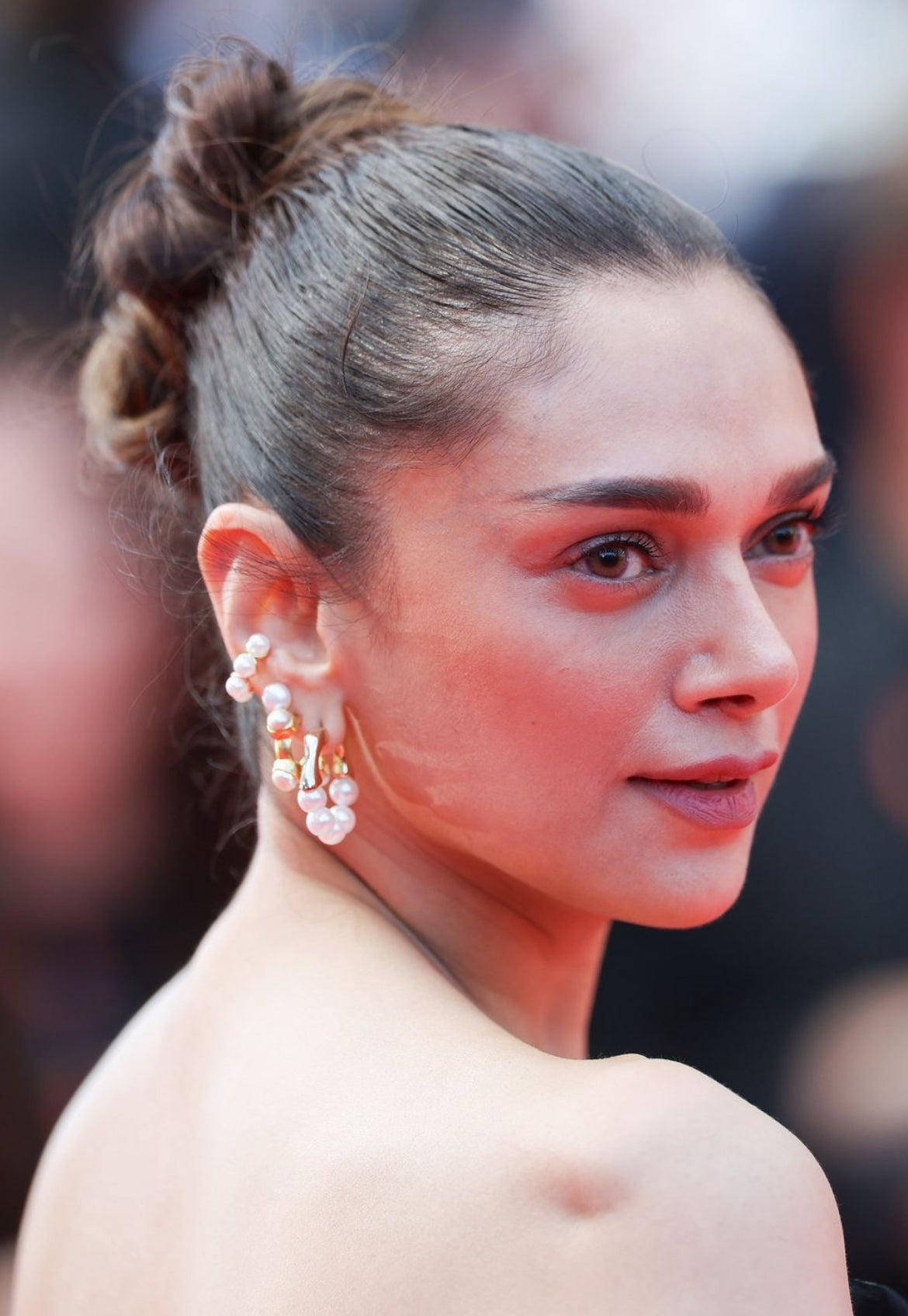 Aditi Rao Hydari In Our Perla Hoop Earrings