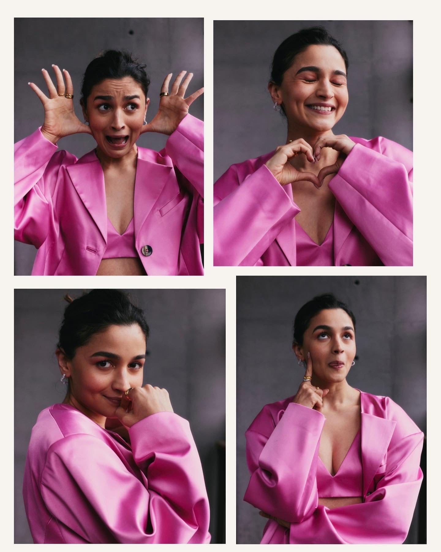 Alia Bhatt In Our Amore Love Ring